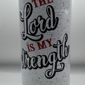 20 oz Stainless Steel Tumbler—With Straw & Brush