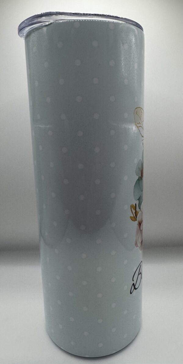 20 oz Stainless Steel Tumbler—With Straw & Brush - Image 2