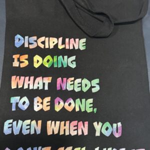 Discipline Canvas Tote bag